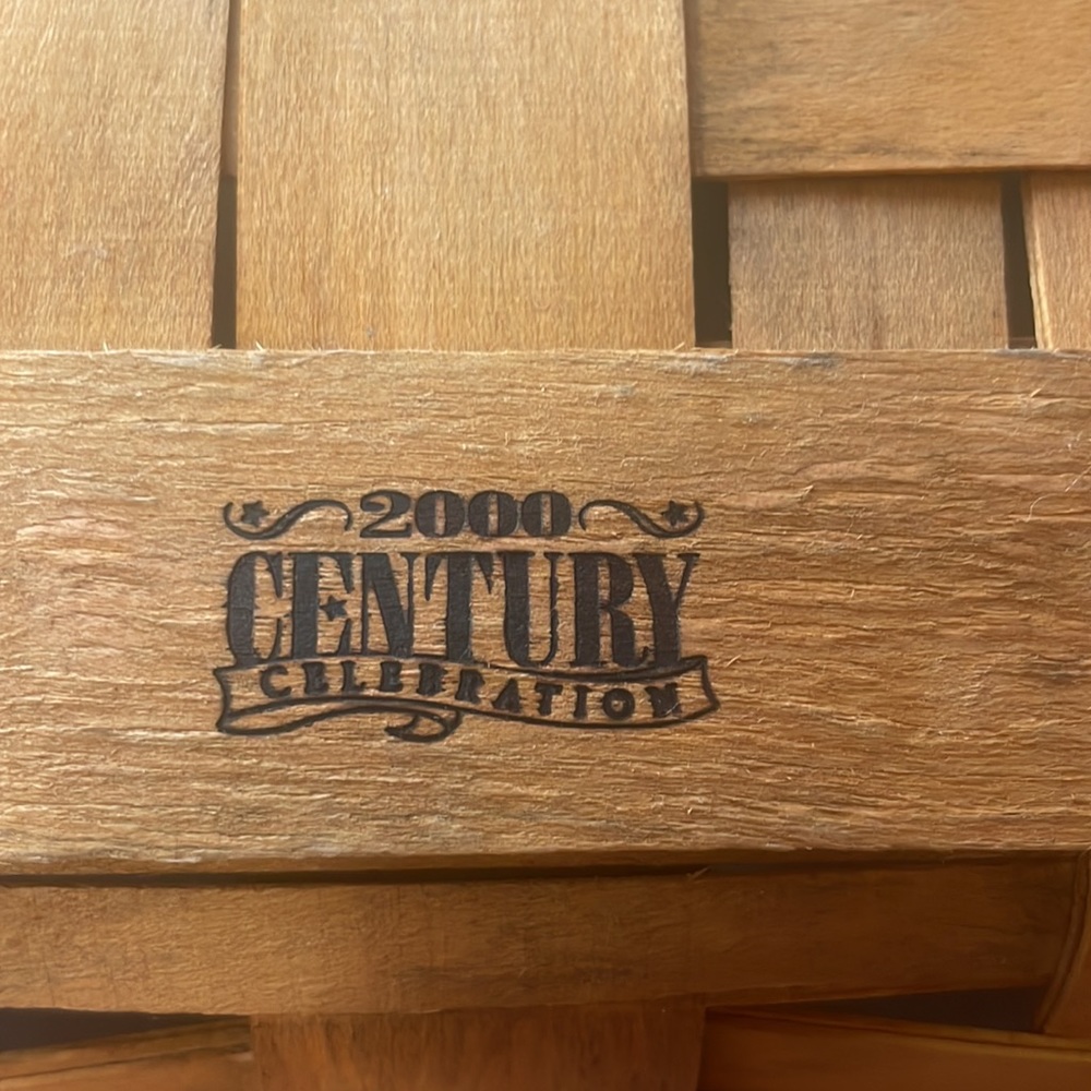 Longaberger 2000 century celebration basket - Picture 3 of 11